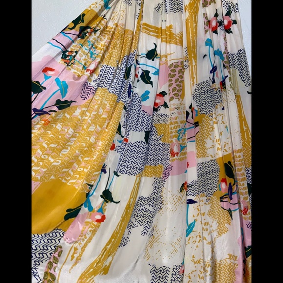 Anthropologie Bhanuni By Jyoti Mischa Maxi Patchwork Bohemian Gypsy Skirt M - Picture 3 of 9